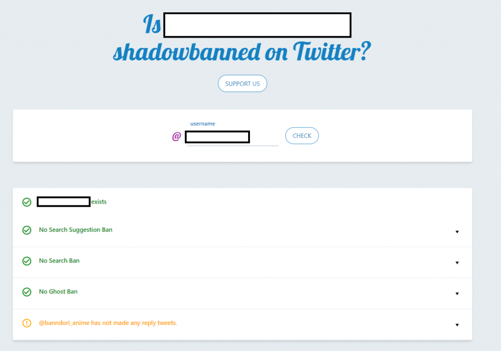 shadowban